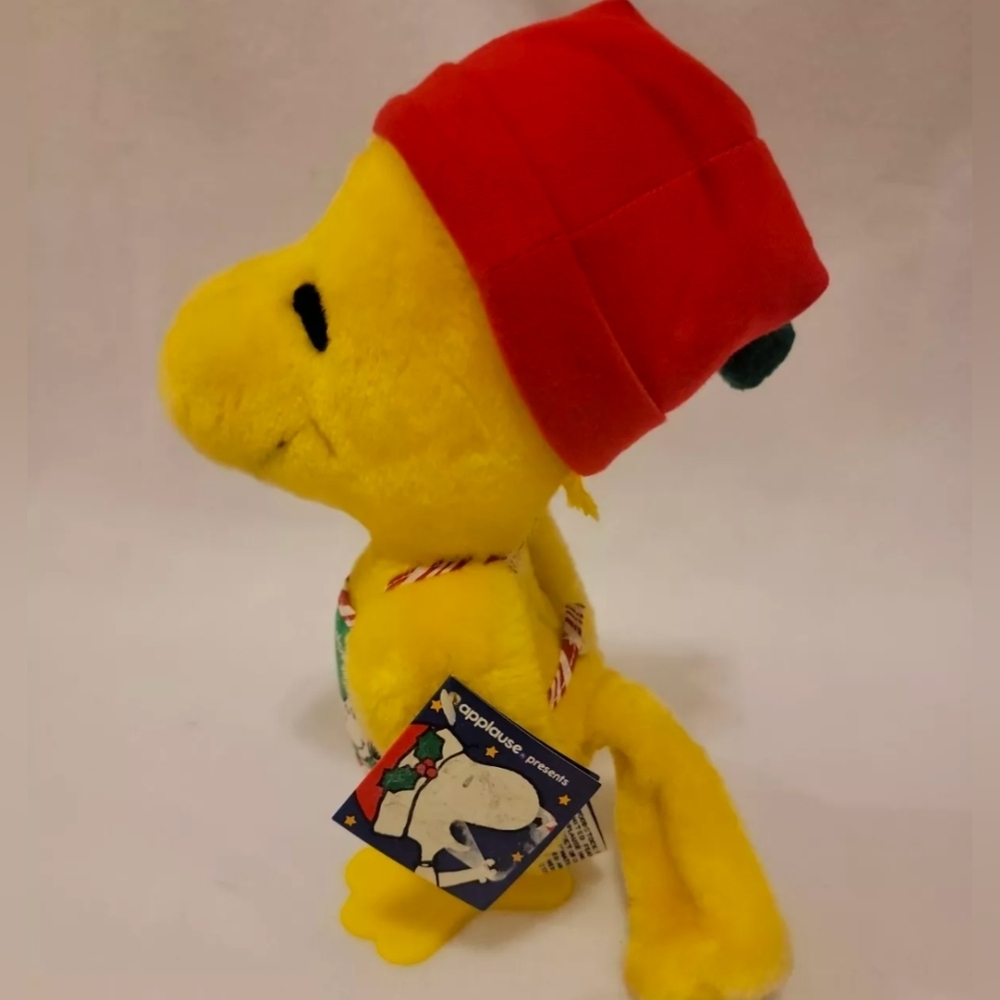 Vintage 1972 Applause Christmas Plush Woodstock Elf Santa's Helper - Picture 2 of 10